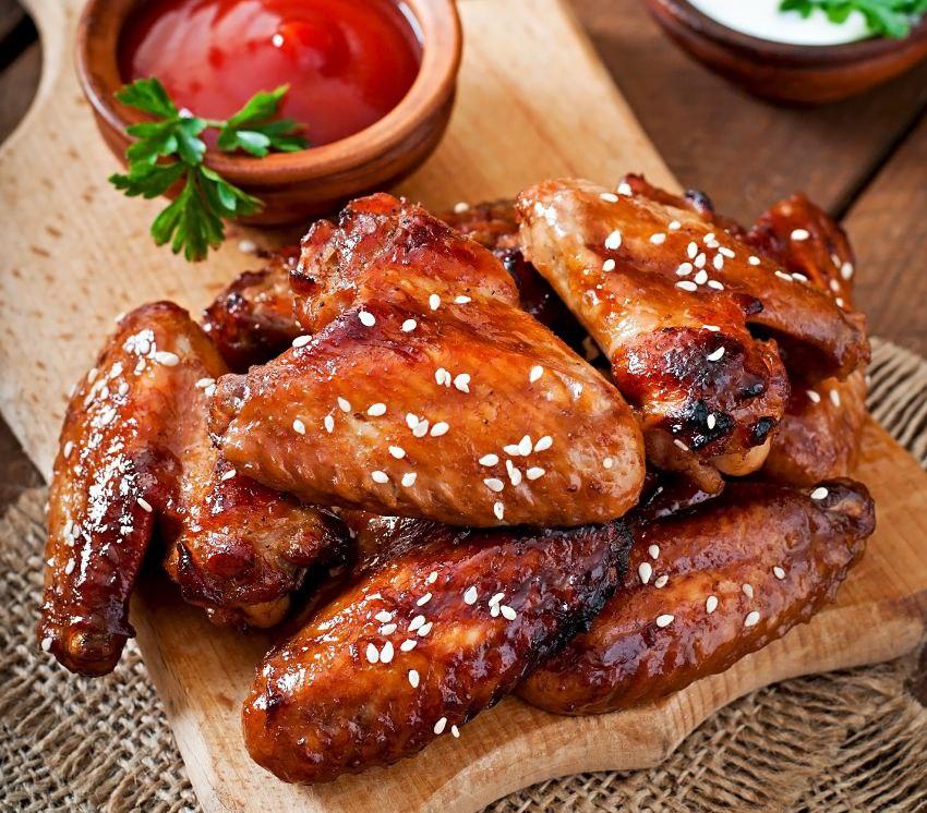 Куриные крылышки гриль